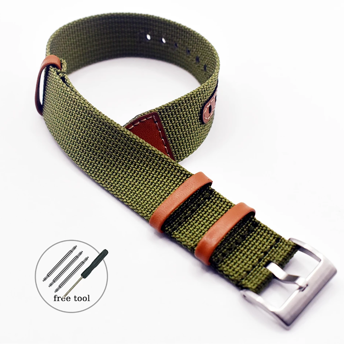 Nylon Nato Strap - Soft Watch Bracelet for Seiko Replacement