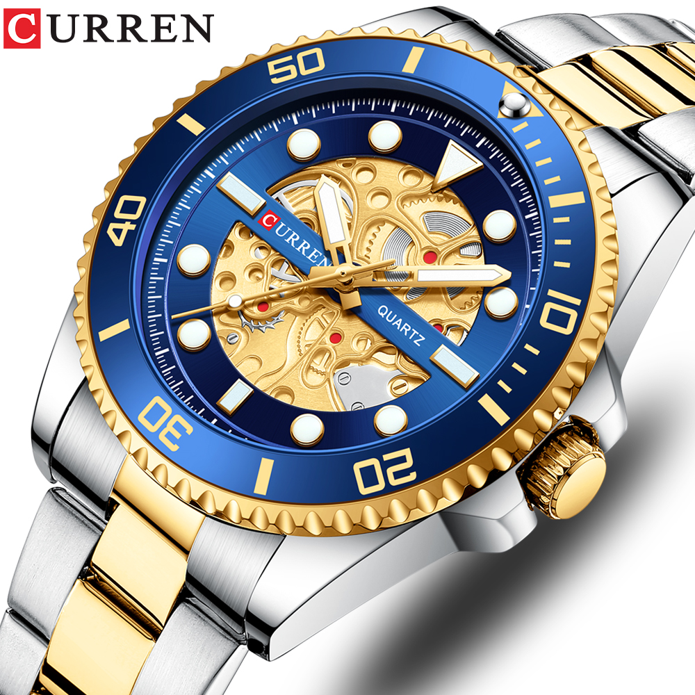 CURREN Watches Imitated Mechan - Smartwatch Guess recension och pris