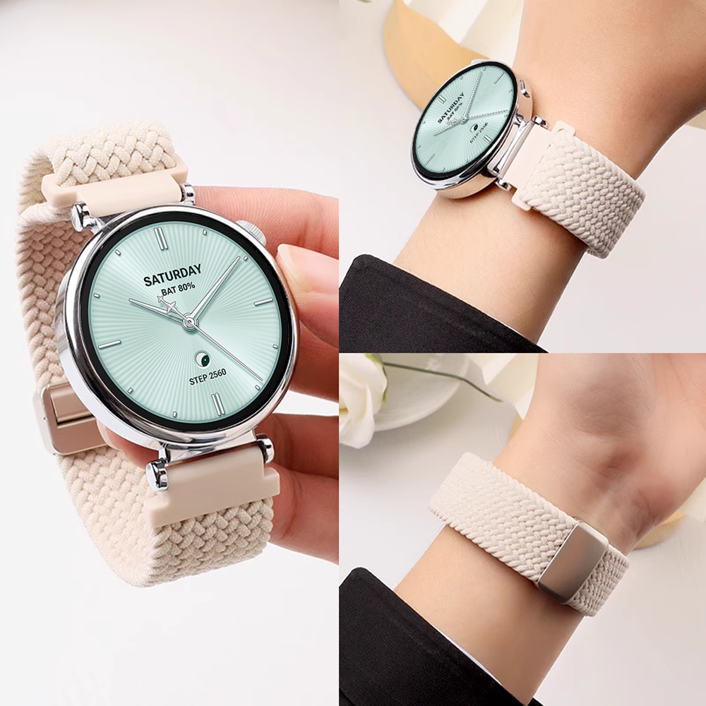 18mm Braided Magnetic Buckle S - Xiaomi Smartwatch S4 Accessories recension och pris