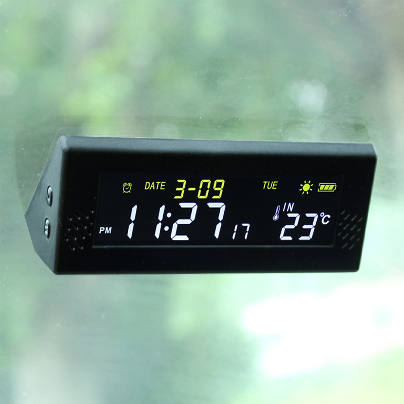 Solar Windshield Car Digital C - Smartwatch Touch recension och pris