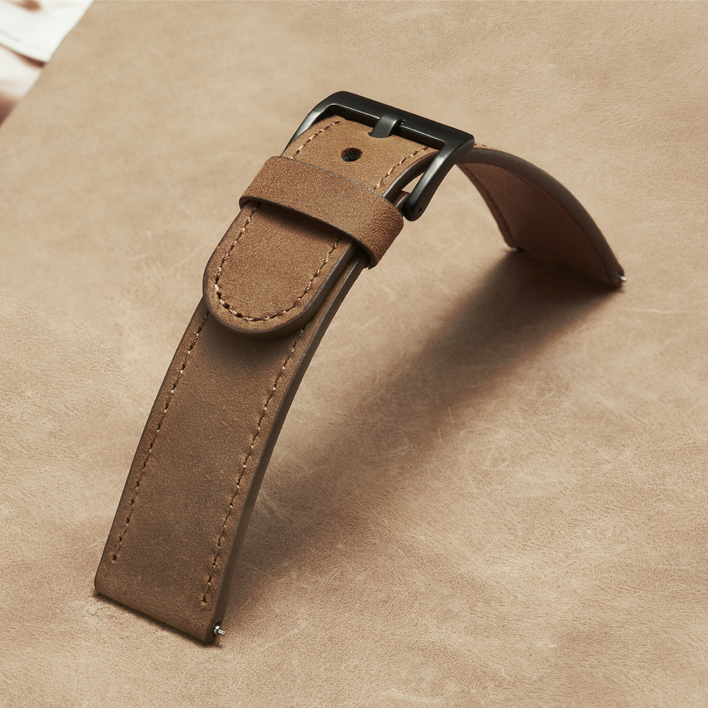 22mm Watch Strap Genuine Leath - Smartwatch Accessories Shop recension och pris