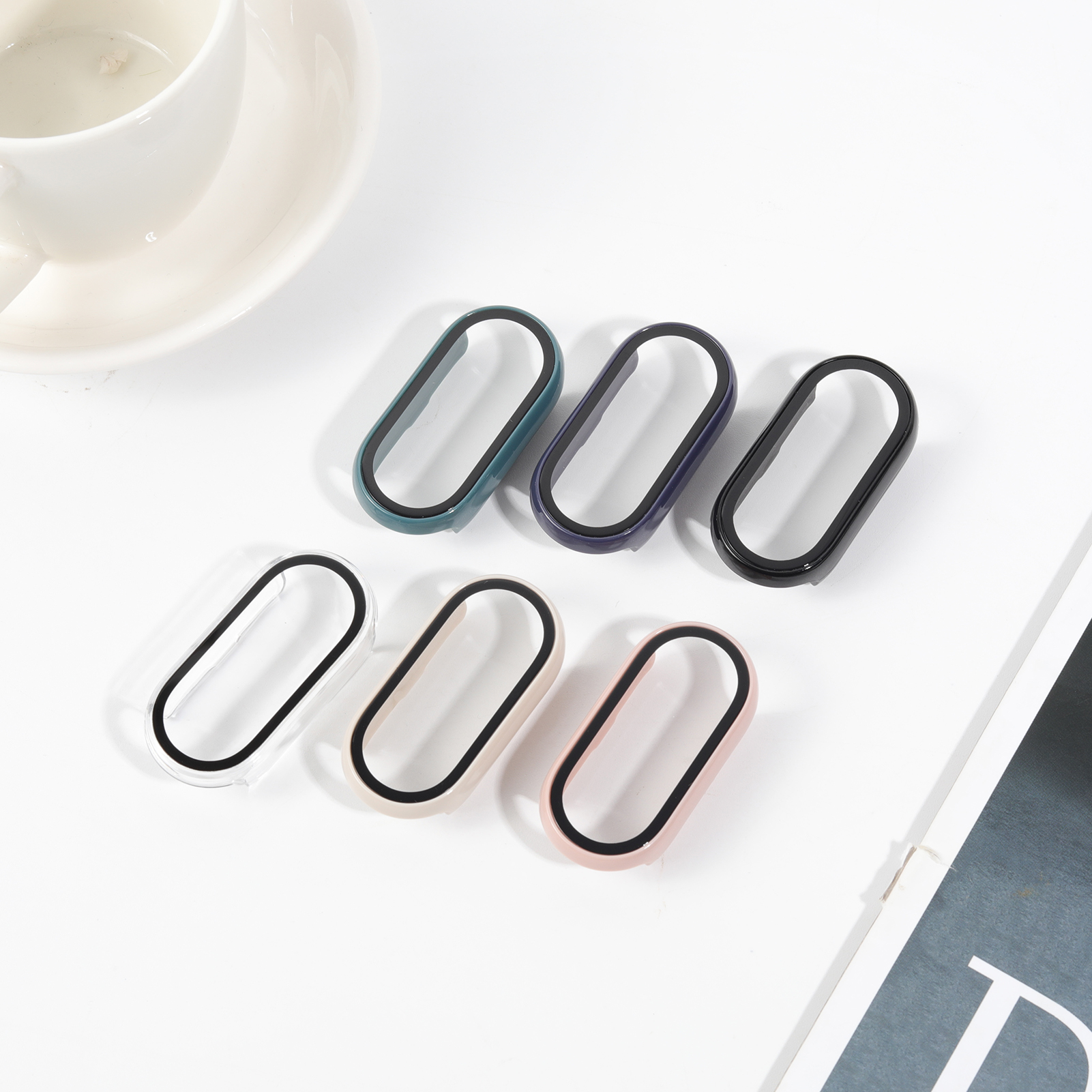Tempered Glass+PC Case For Xia - Smartwatch Icon recension och pris