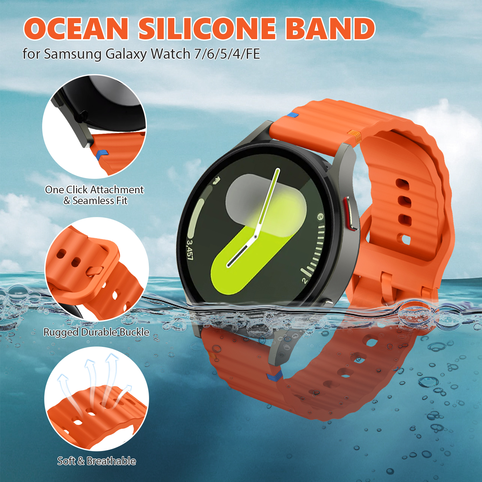 18mm/22mm watch Straps For Hua - Titan Smartwatch Accessories recension och pris