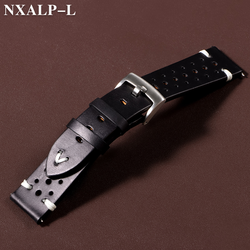 Retro Oil Wax Discoloration Le - Nylon Nato Strap recension och pris