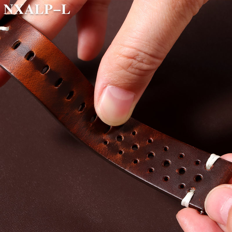 Retro Oil Wax Discoloration Le - Nylon Nato Strap recension och pris