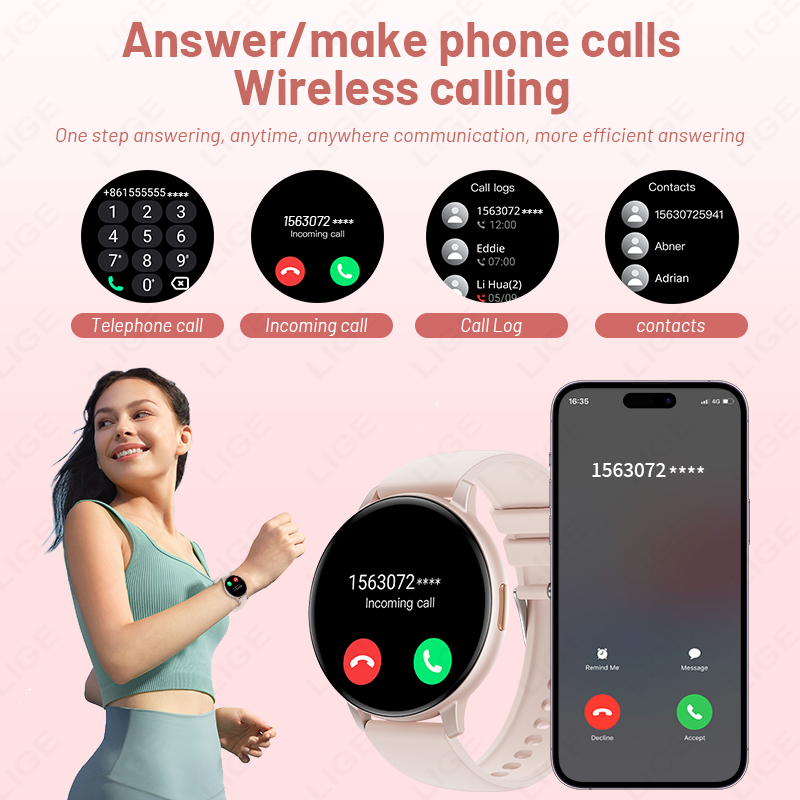Fitness Tracker Sports Smart W - Smartwatch M Active recension och pris