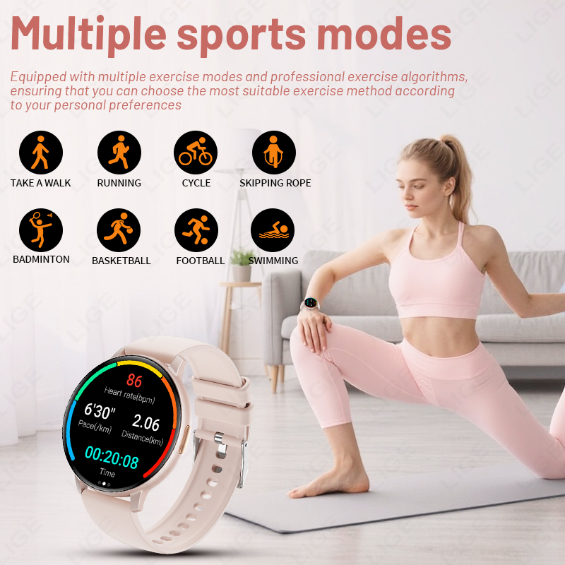 Fitness Tracker Sports Smart W - Smartwatch M Active recension och pris
