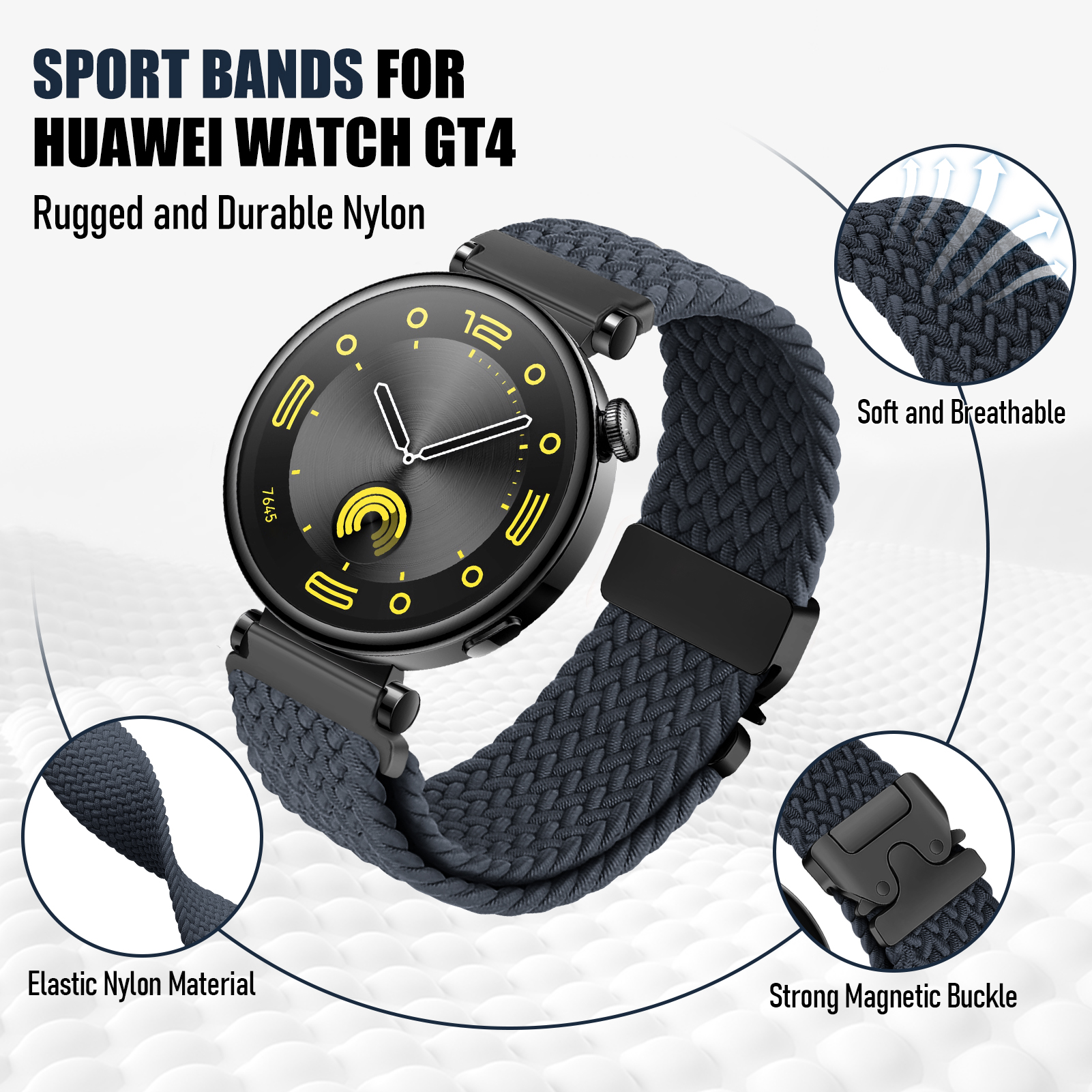 18mm 22mm Parachute Band for H - Titan Smartwatch Accessories recension och pris