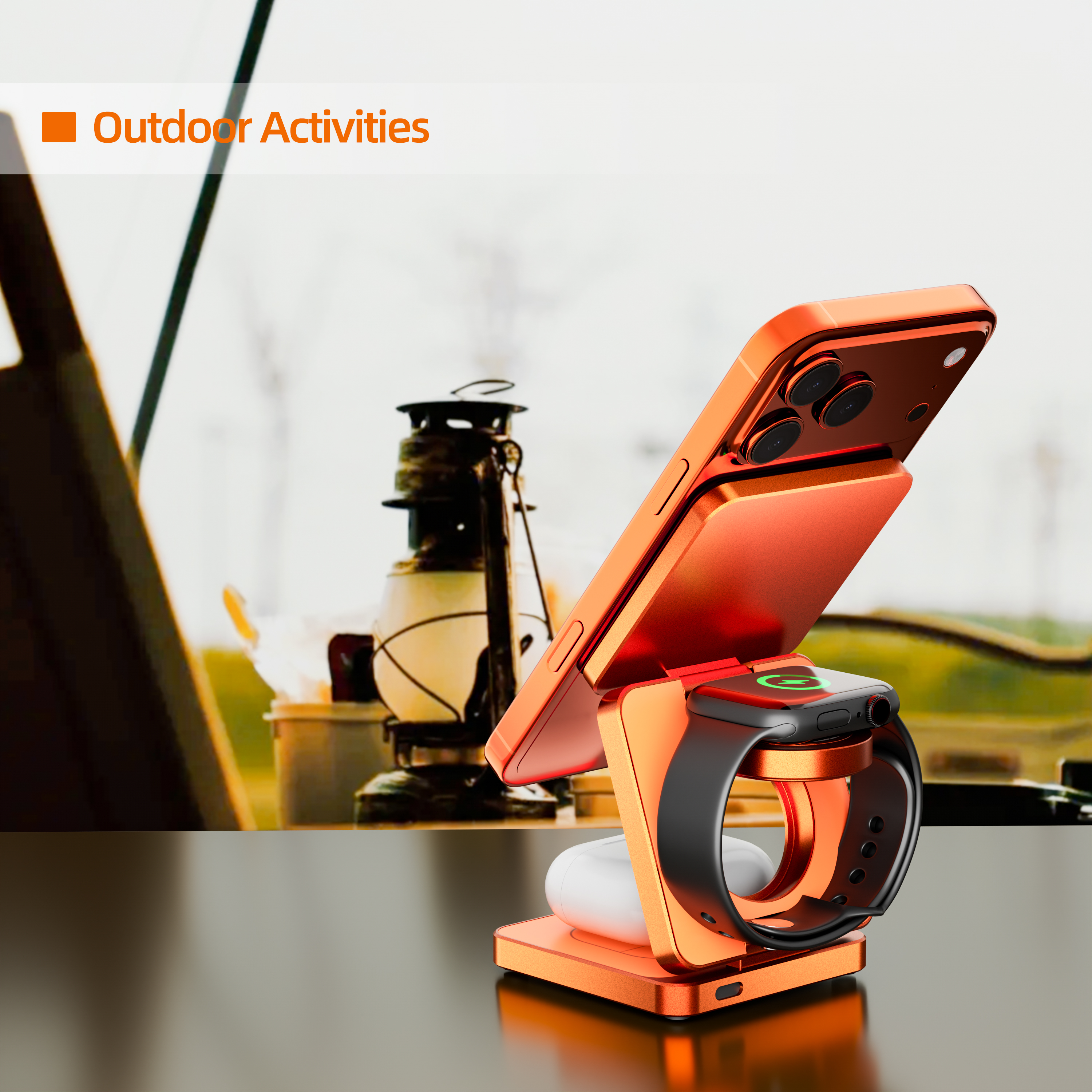 3 in 1 Qi2.2 25W Folding Wirel - Wireless Charger Watch recension och pris