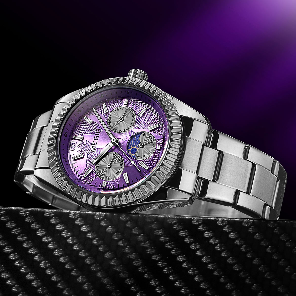 MEGIR Men's Quartz Watch with  - Smartwatch Guess recension och pris