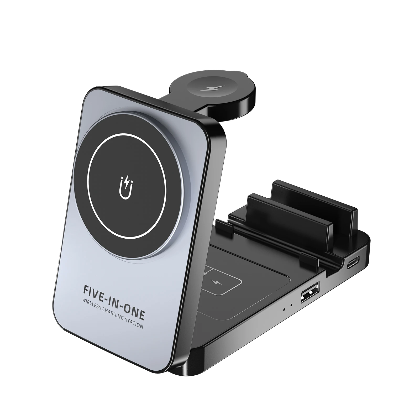 5 in 1 18W Foldable Wireless C - Wireless Charger Watch recension och pris