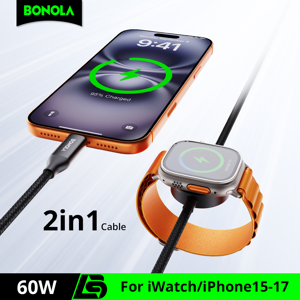 Bonola 2 in 1 Fast Watch Charg - Wireless Charger Watch recension och pris
