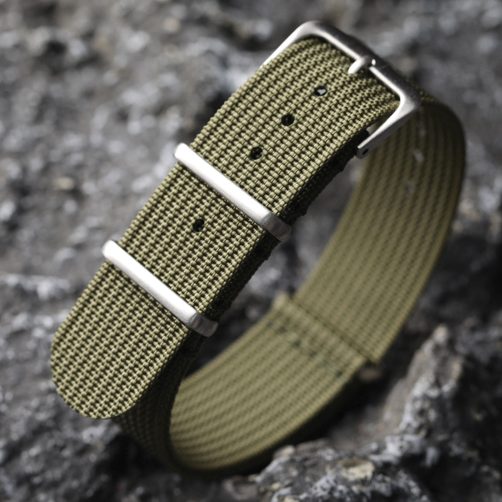 New Ribbed Nylon Watchband Nyl - Nylon Nato Strap recension och pris