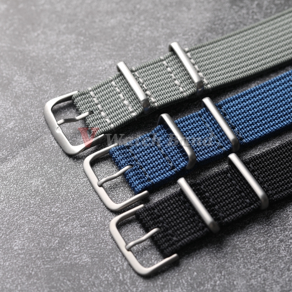 New Ribbed Nylon Watchband Nyl - Nylon Nato Strap recension och pris