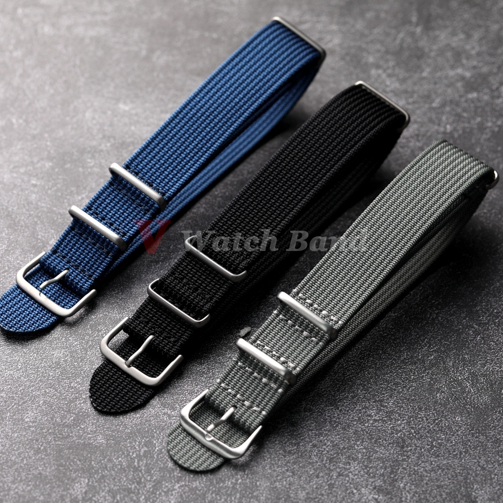 New Ribbed Nylon Watchband Nyl - Nylon Nato Strap recension och pris