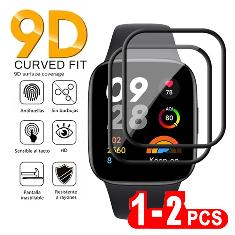 2 Pcs Tempered Glass for Redmi - Smartwatch Icon recension och pris