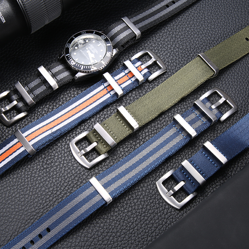 High End Soft Nylon Replacemen - Nylon Nato Strap recension och pris