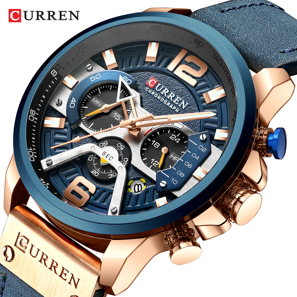 CURREN Casual Sport Watches fo - Smartwatch Guess recension och pris