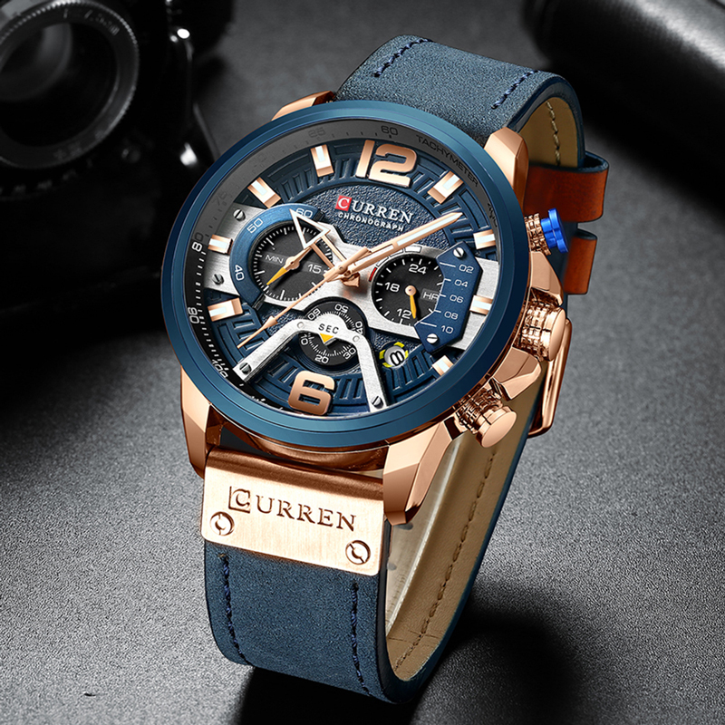 CURREN Casual Sport Watches fo - Smartwatch Guess recension och pris