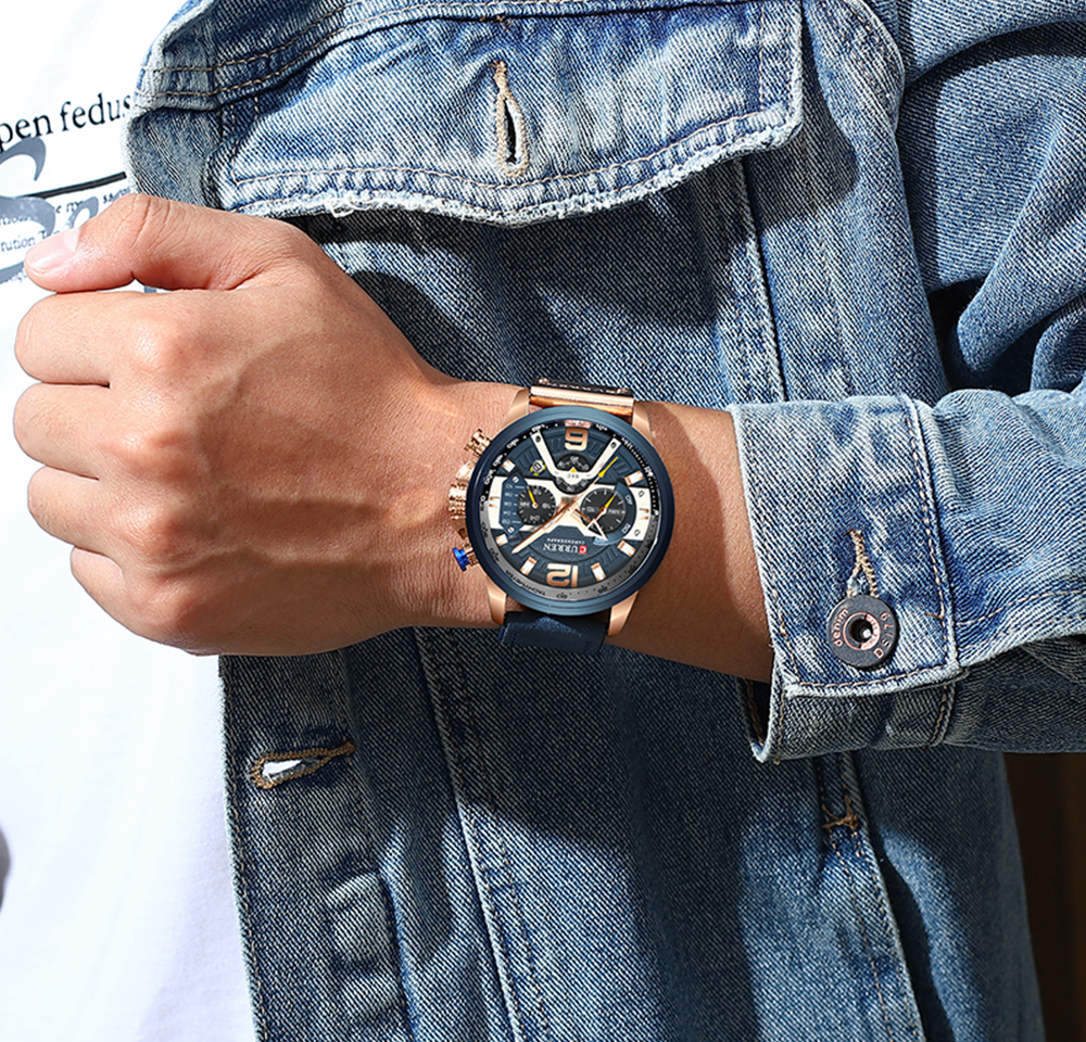 CURREN Casual Sport Watches fo - Smartwatch Guess recension och pris
