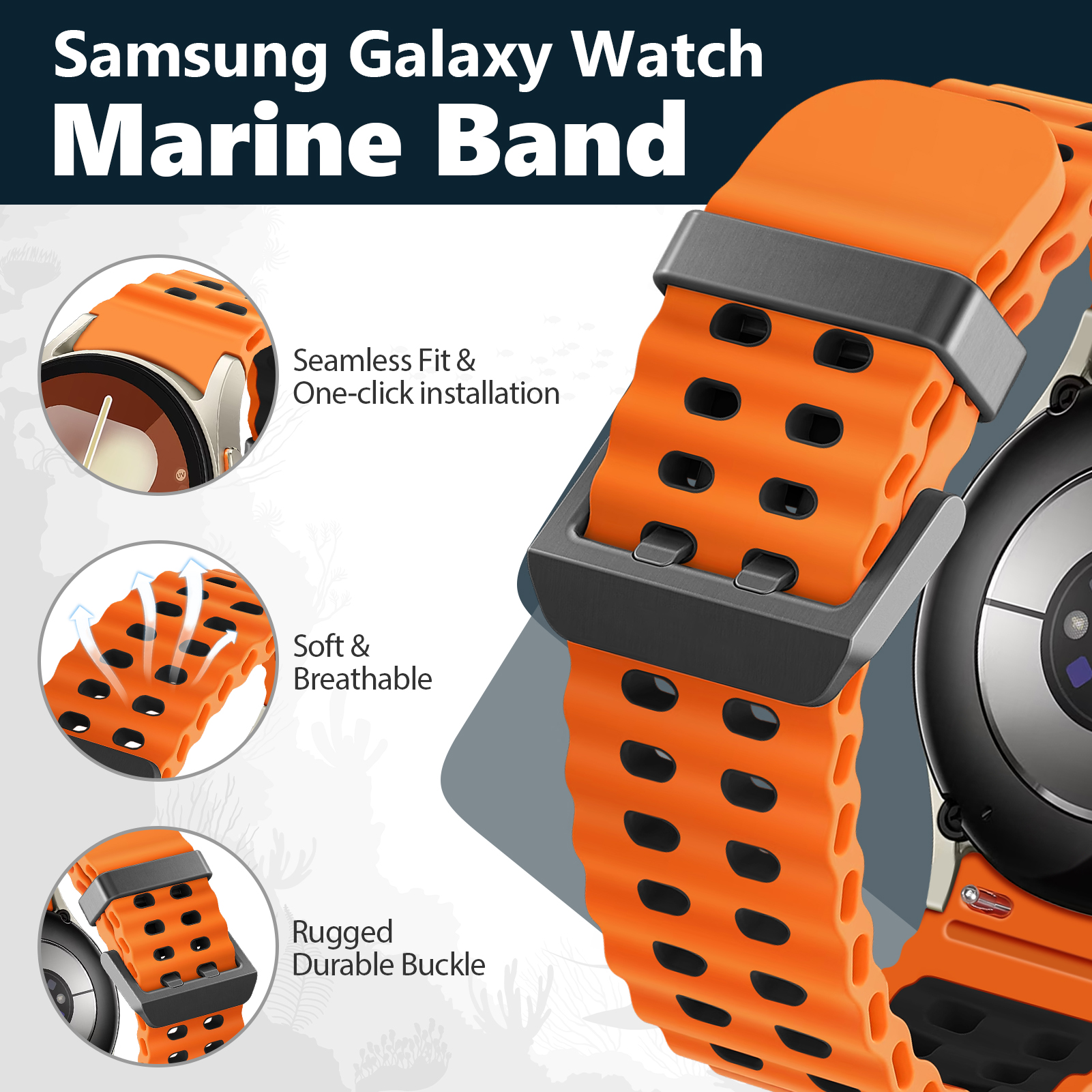 Band for Samsung Galaxy Watch  - Samsung Smartwatch Ultra Accessories recension och pris