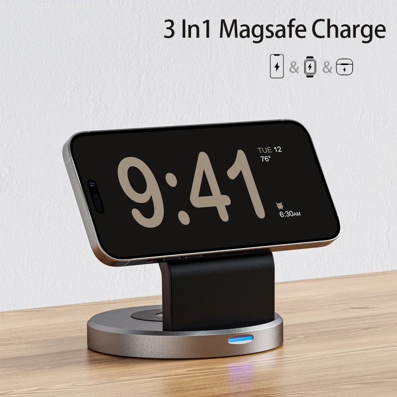 3 In 1 Magnetic Wireless Charg - Wireless Charger Watch recension och pris