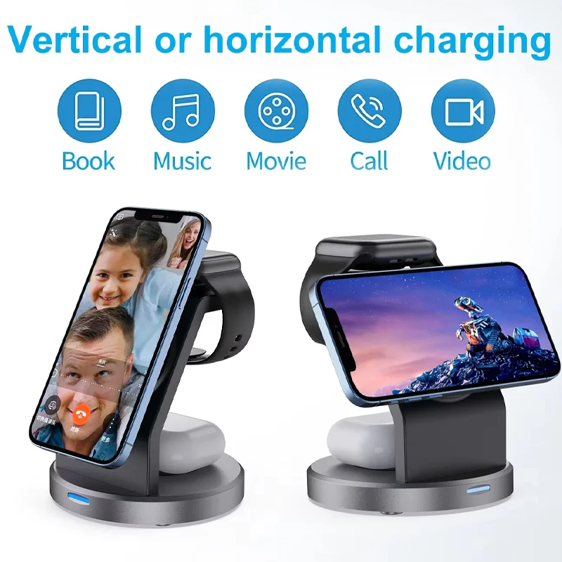 3 In 1 Magnetic Wireless Charg - Wireless Charger Watch recension och pris