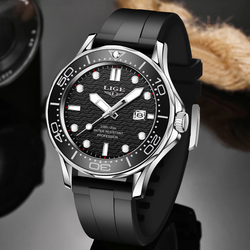 LIGE Men Watch Business Date W - Smartwatch Guess recension och pris