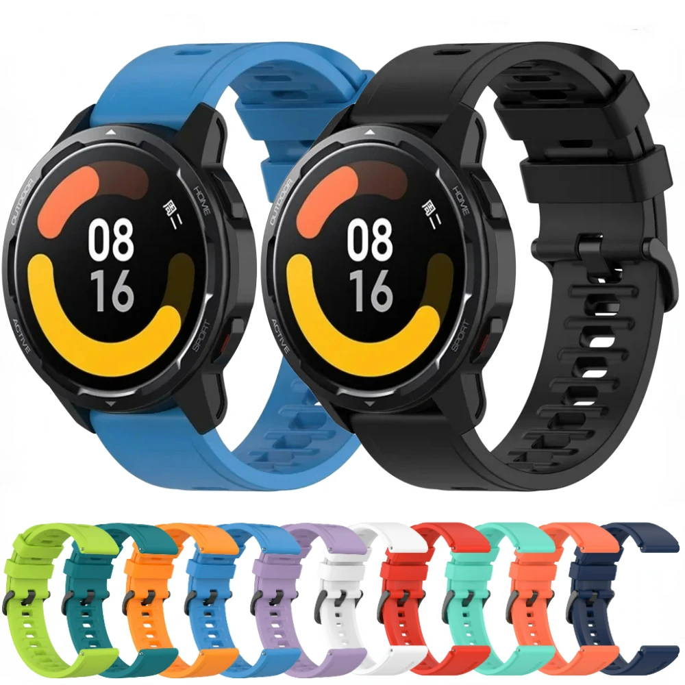 22mm Silicone Strap for Xiaomi - Xiaomi Smartwatch S4 Accessories recension och pris