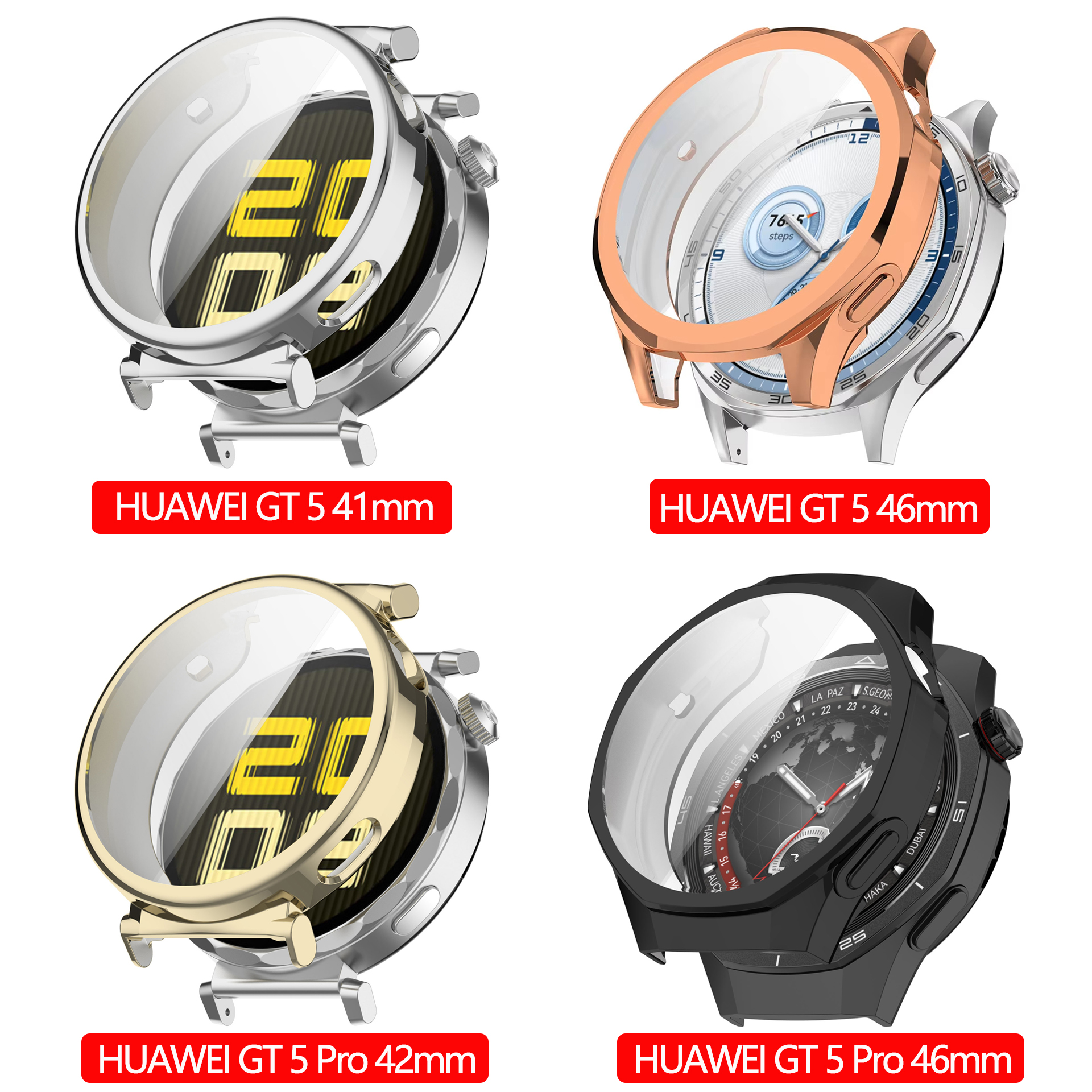 Case For HUAWEI Watch GT 5/5 P - Titan Smartwatch Accessories recension och pris