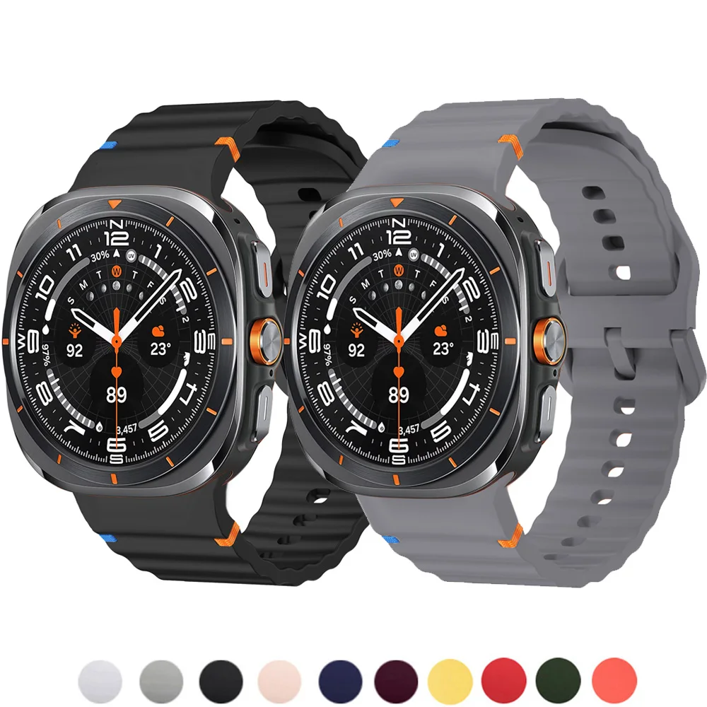 Original Silicone Band for Sam - Samsung Smartwatch Ultra Accessories recension och pris