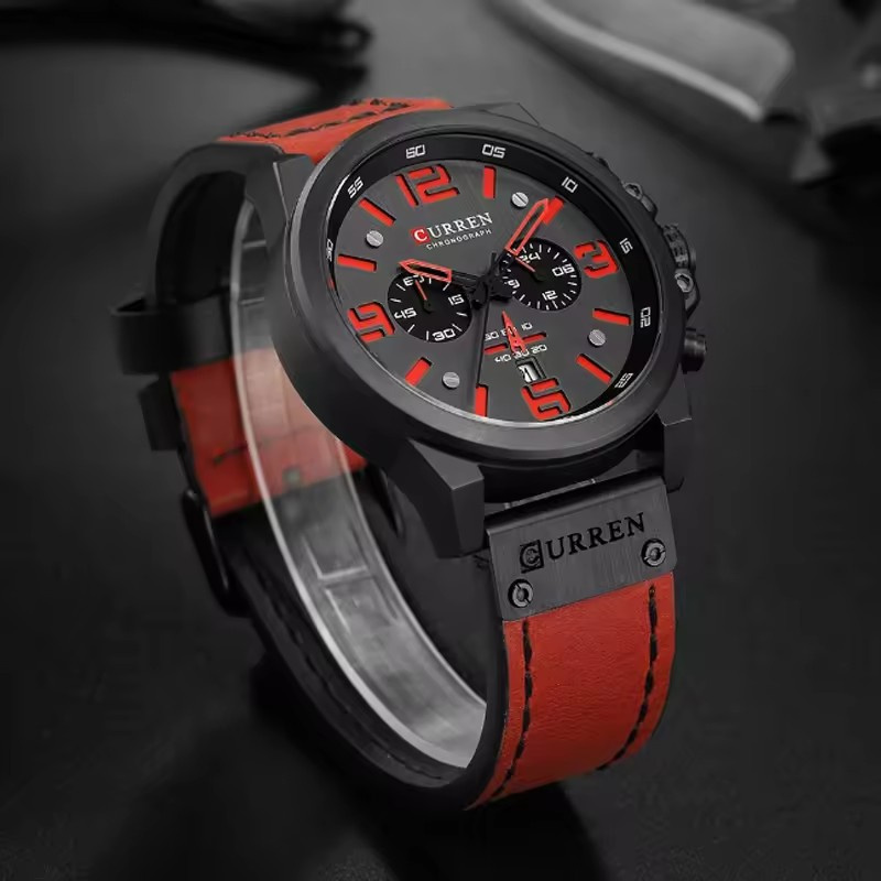 Curren 8314 Quartz Watch for M - Smartwatch Guess recension och pris