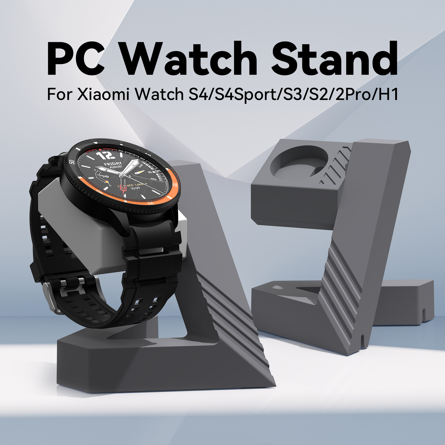 PC Geometric watch stand Dock  - Xiaomi Smartwatch S4 Accessories recension och pris