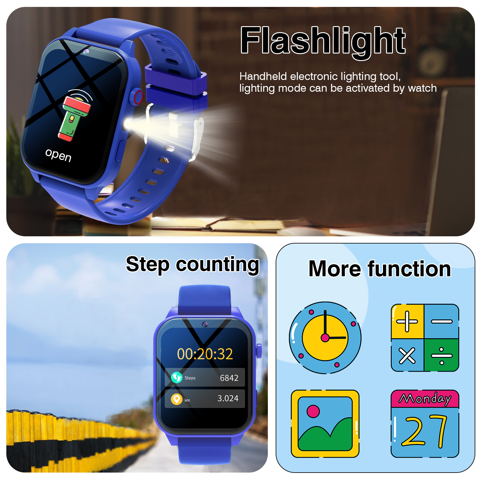 Kids′s Smart Watch 18 Games Ca - Smartwatch Touch recension och pris