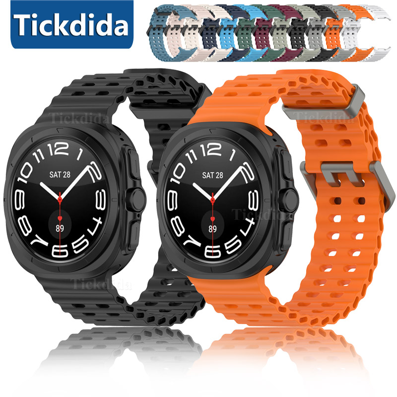 High Quality Silicone Strap fo - Samsung Smartwatch Ultra Accessories recension och pris