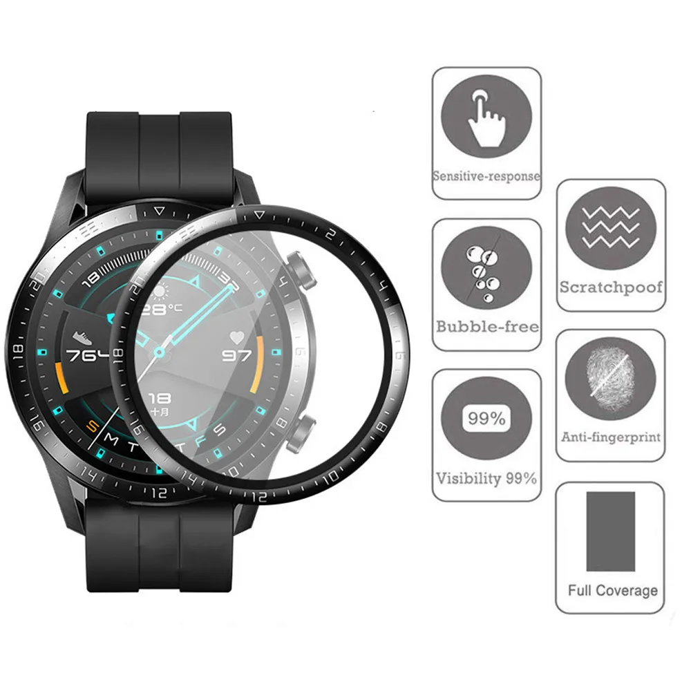 1-3pcs HD Clear Screen Protect - Smartwatch Icon recension och pris
