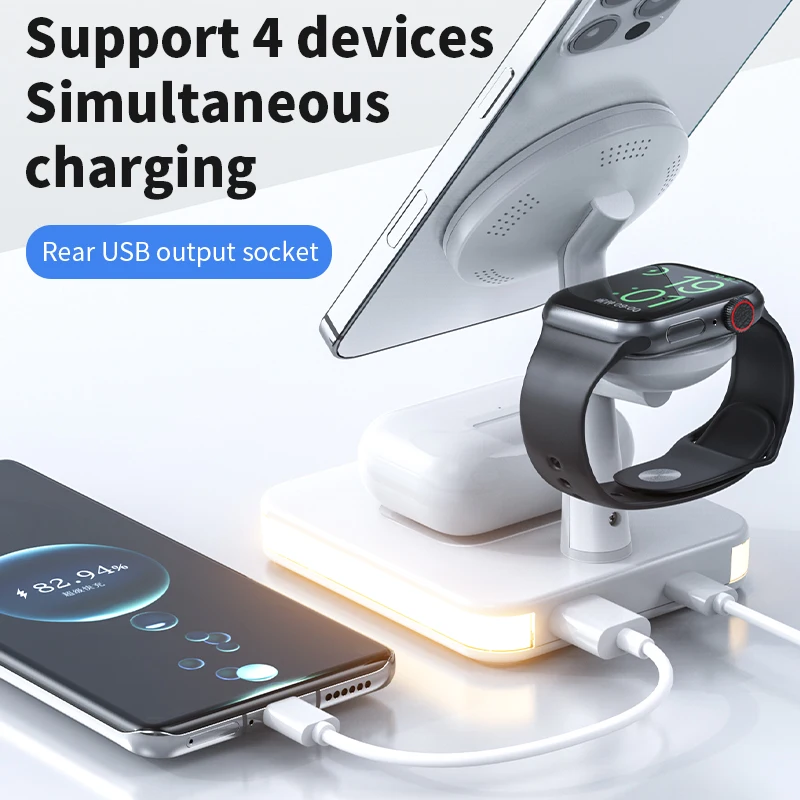 3 in 1 Wireless Chargers Stand - Wireless Charger Watch recension och pris