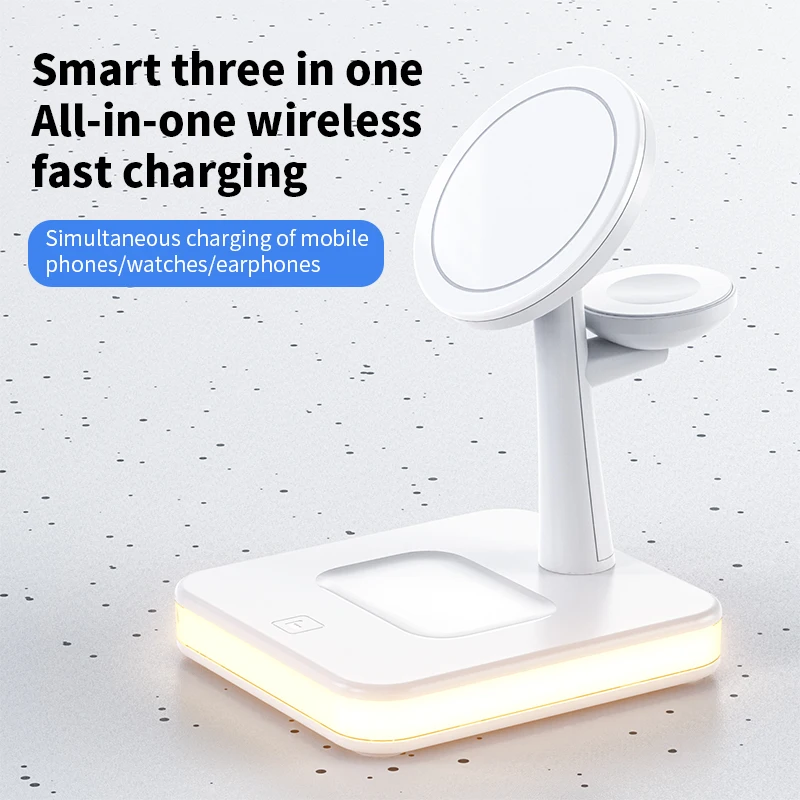 3 in 1 Wireless Chargers Stand - Wireless Charger Watch recension och pris