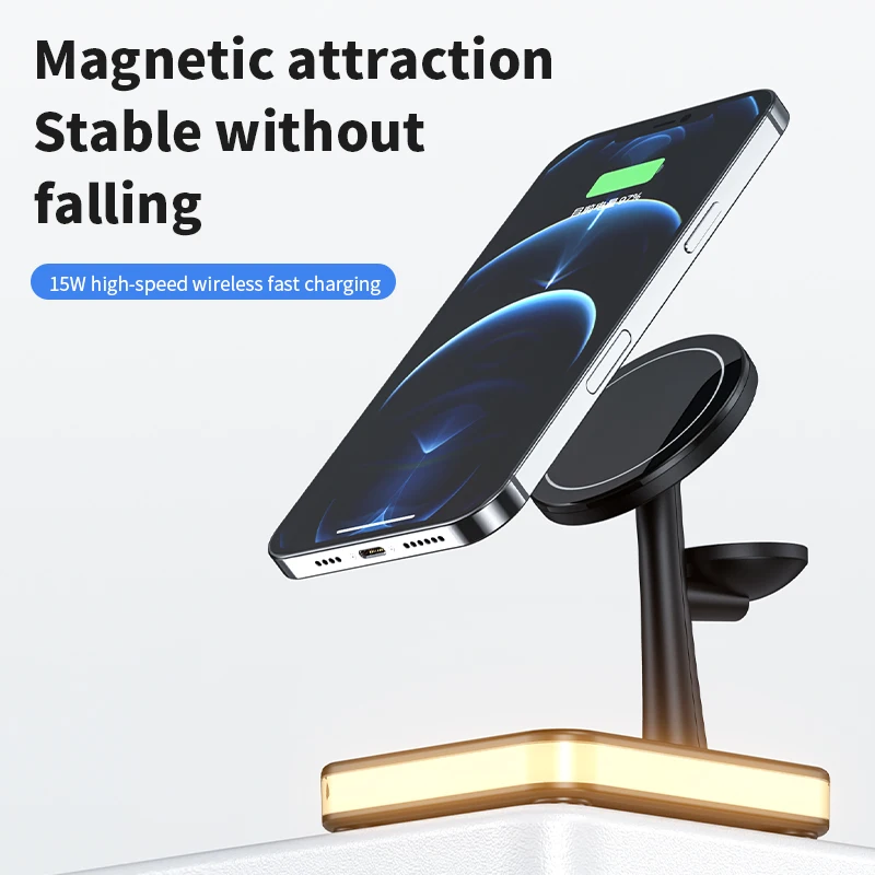 3 in 1 Wireless Chargers Stand - Wireless Charger Watch recension och pris