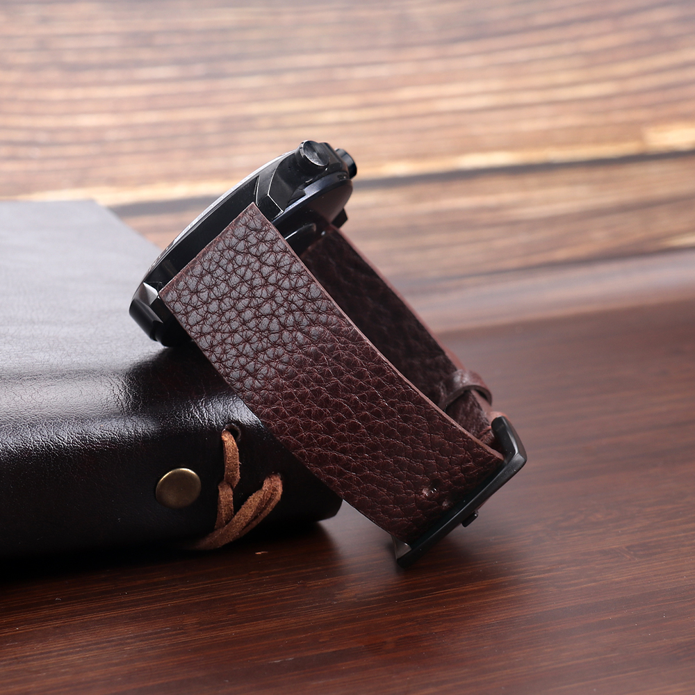 22mm Genuine Calfskin Leather  - Smartwatch Accessories Shop recension och pris