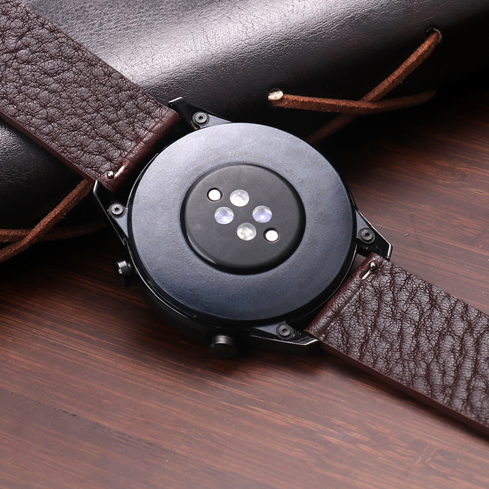 22mm Genuine Calfskin Leather  - Smartwatch Accessories Shop recension och pris
