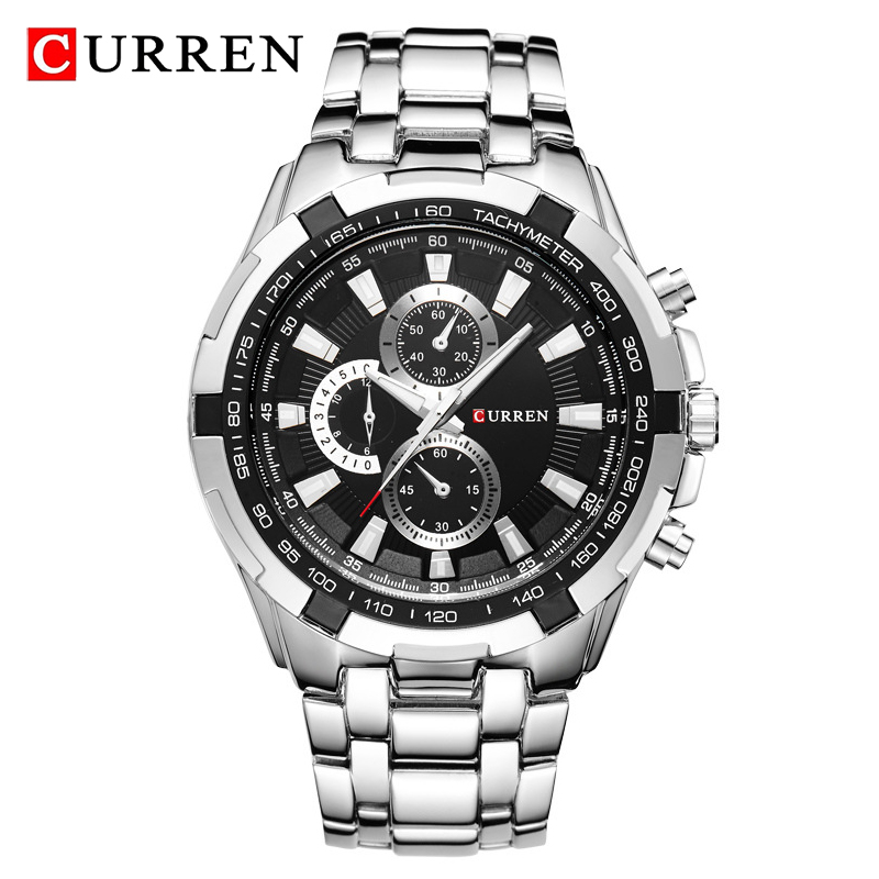 CURREN 8023 Quartz Watch Men W - Smartwatch Guess recension och pris
