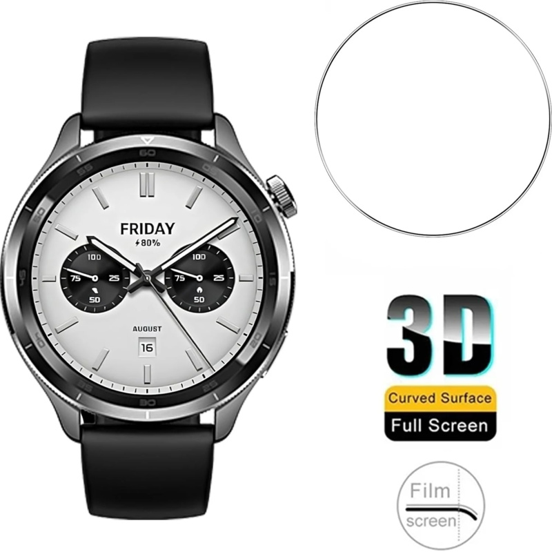 3pcs Tempered Glass Films For  - Xiaomi Smartwatch S4 Accessories recension och pris