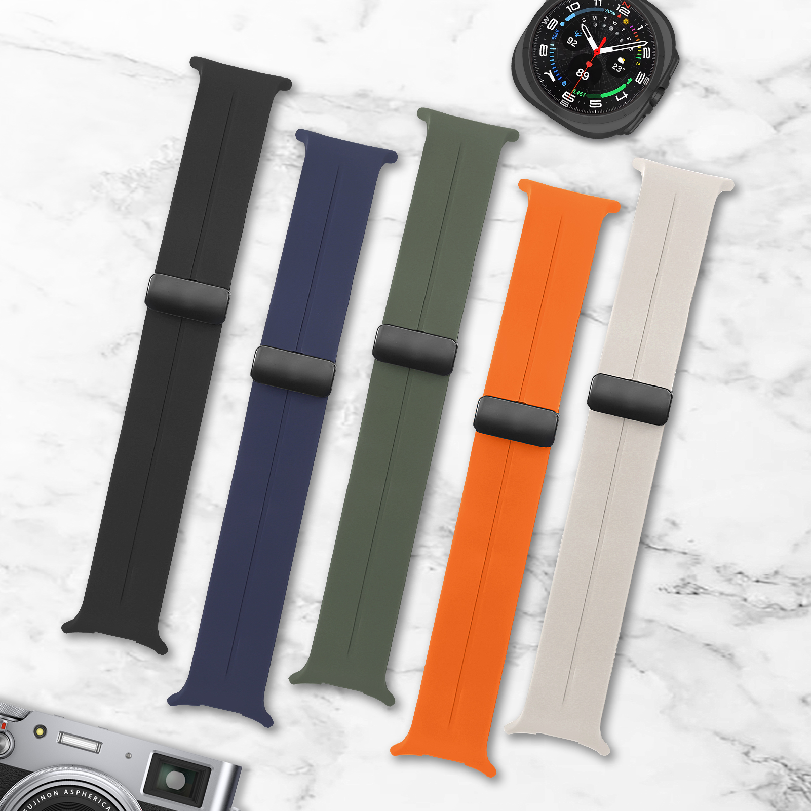 Magnetic For Samsung Galaxy wa - Samsung Smartwatch Ultra Accessories recension och pris