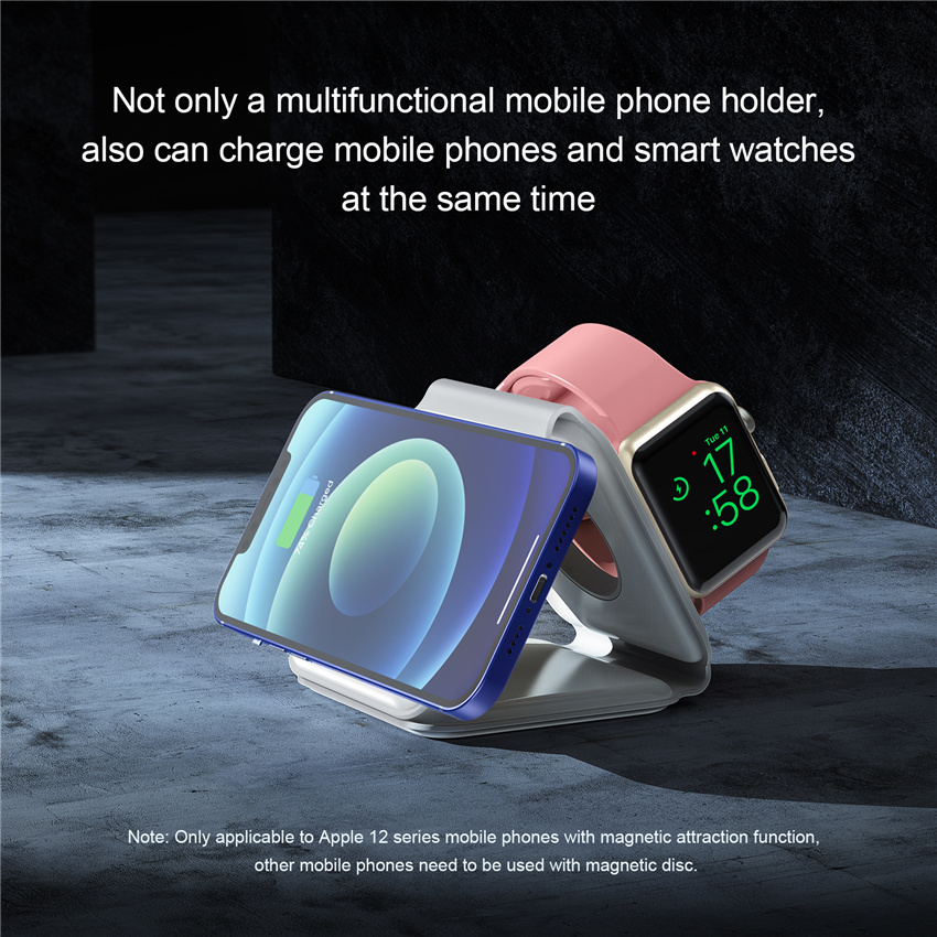 3 in 1 Magnetic Portable Wirel - Wireless Charger Watch recension och pris