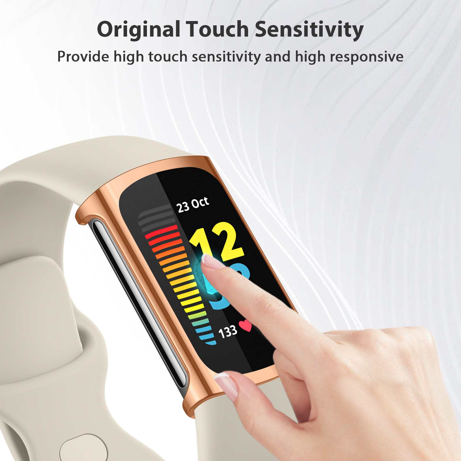 Soft TPU Case For Fitbit Charg - Smartwatch Icon recension och pris