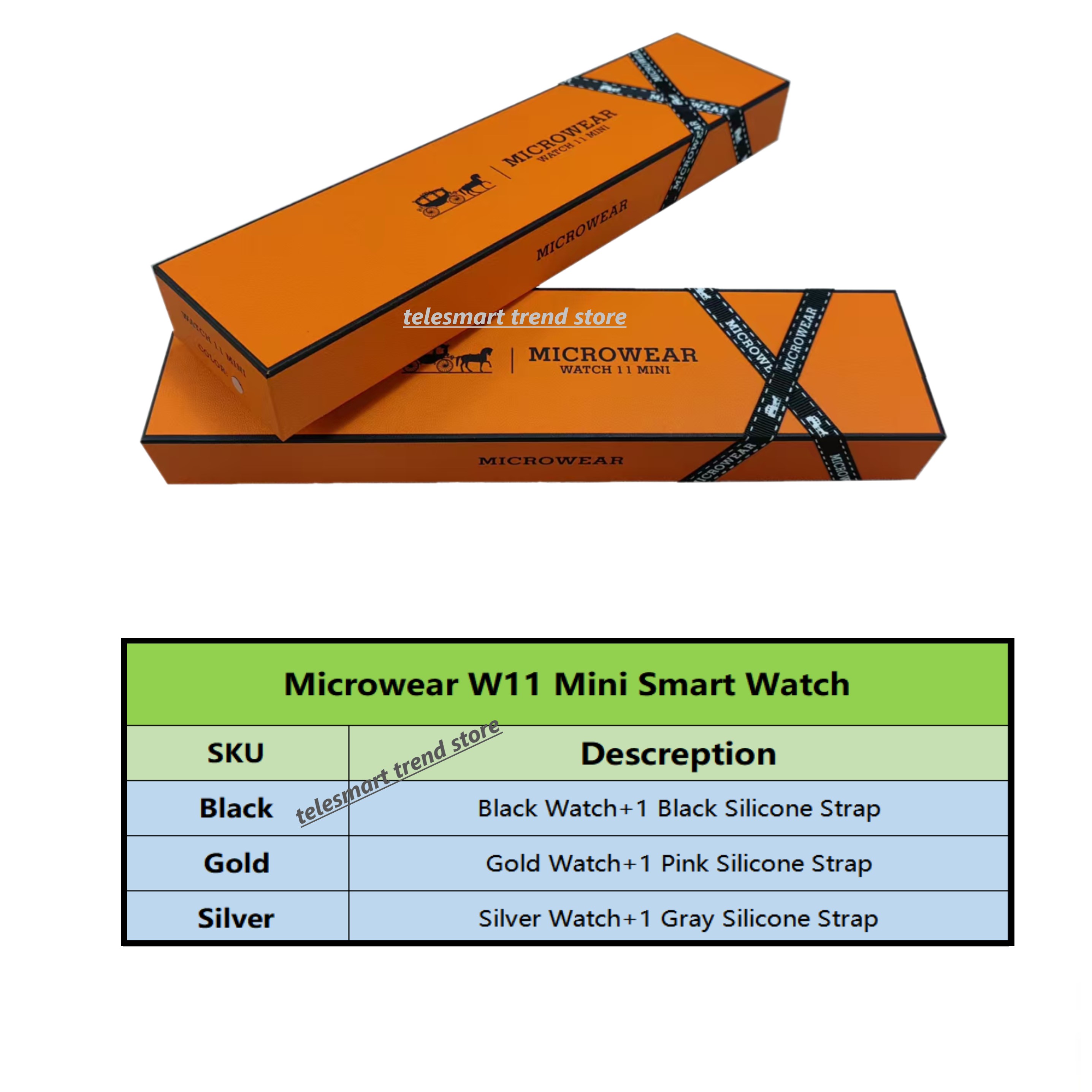 Microwear W11mini Watch11 Mini - Smartwatch M Active recension och pris