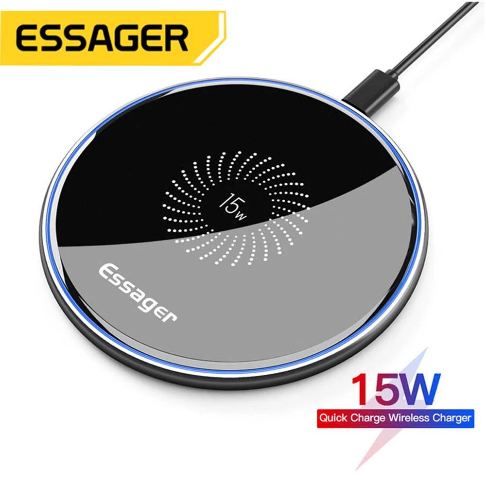 Essager 15W Fast Wireless Char - Wireless Charger Watch recension och pris