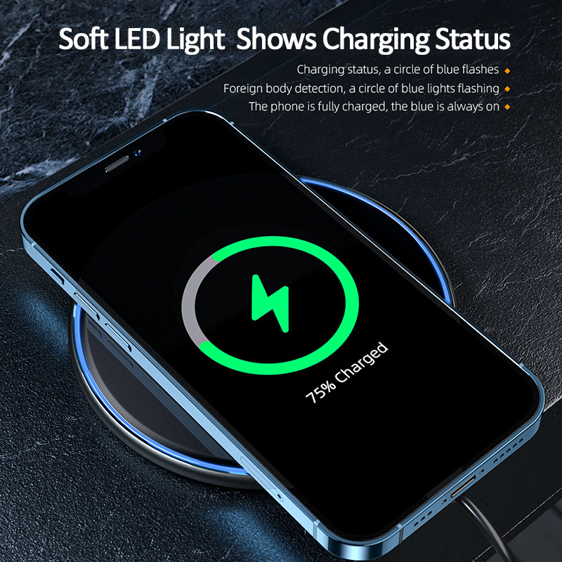 Essager 15W Fast Wireless Char - Wireless Charger Watch recension och pris