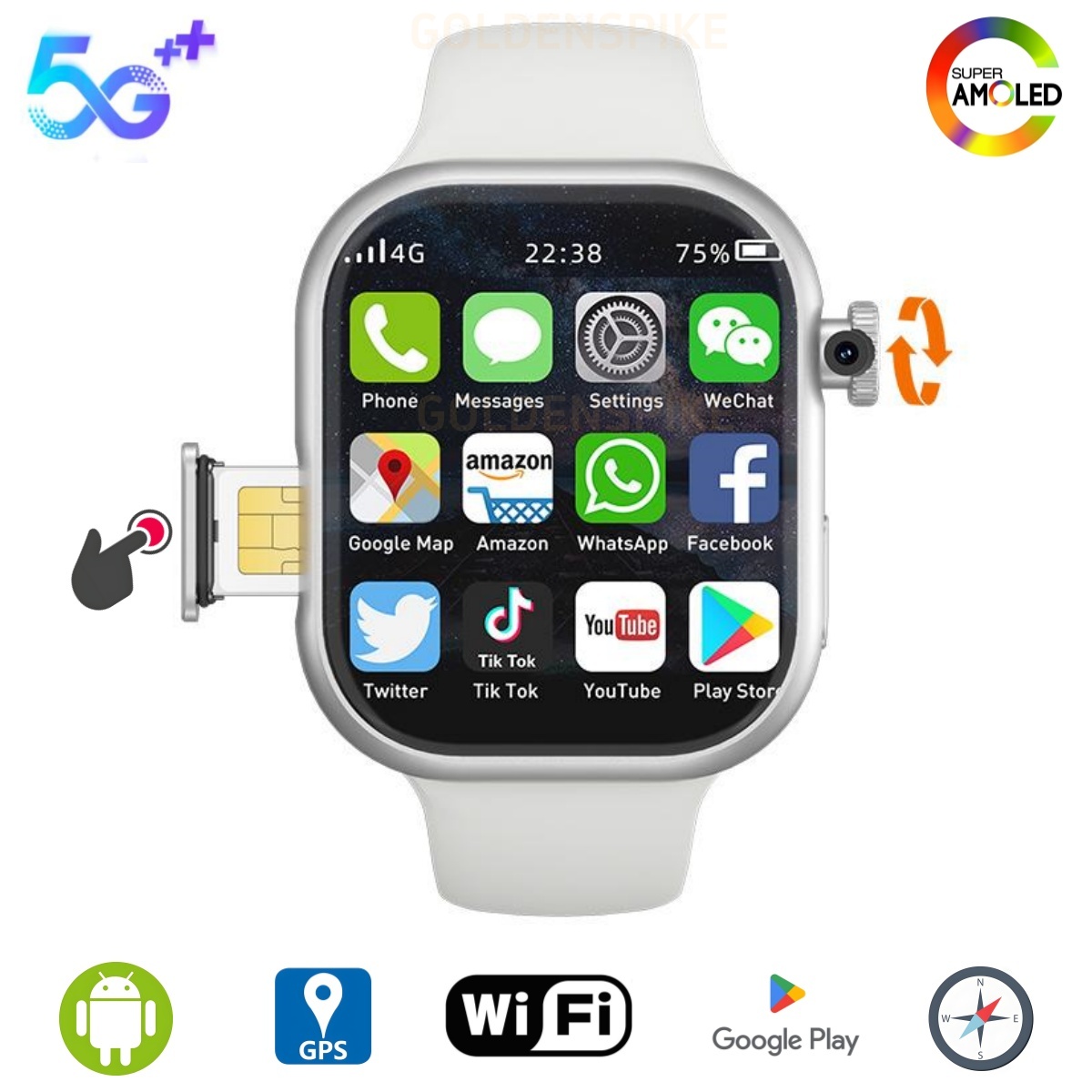 5G Smart Watch S10 Series Andr - Smartwatch Face recension och pris